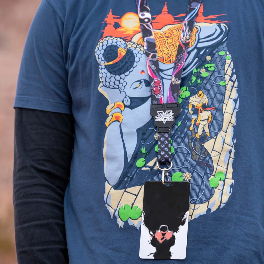 Street Fighter Reversible Lanyard