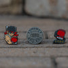 Street Fighter - Chun-Li and Ryu Pin Set Bundle