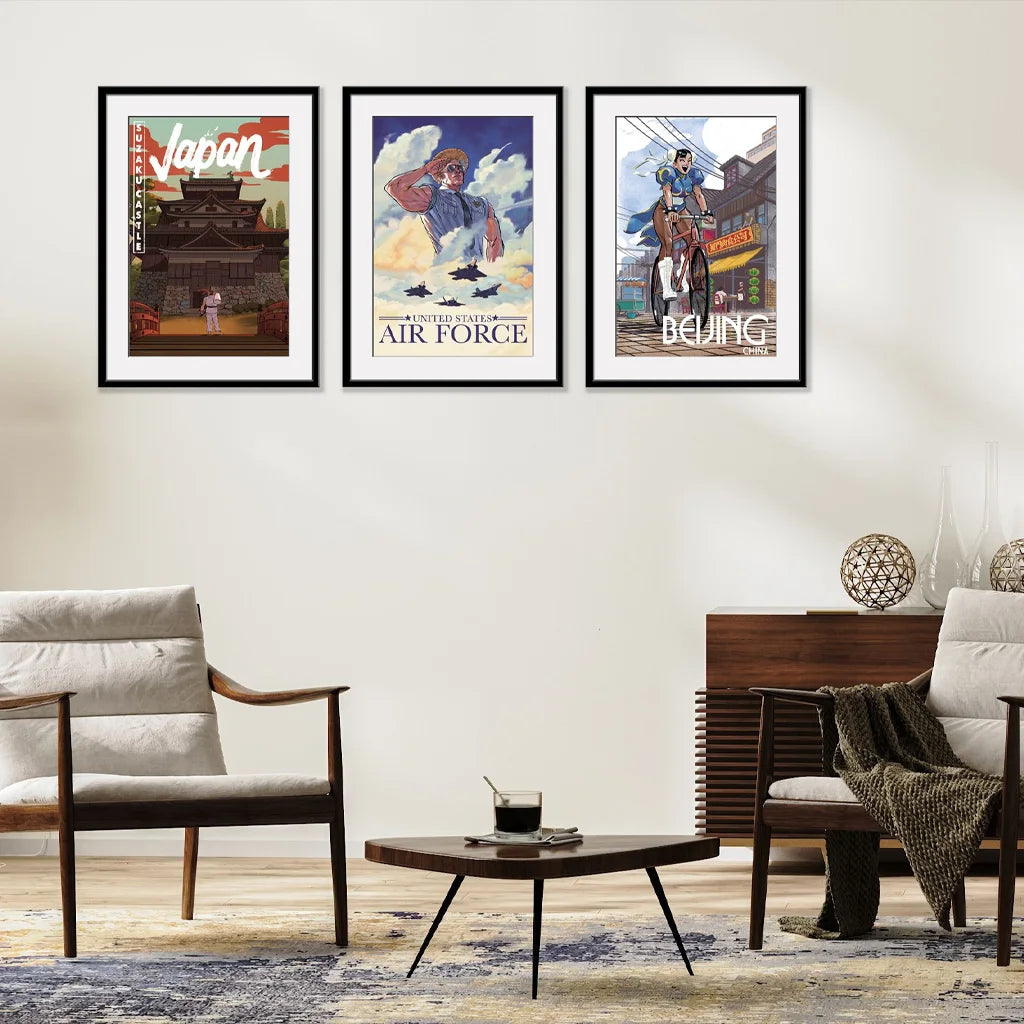 World Traveler Poster Set