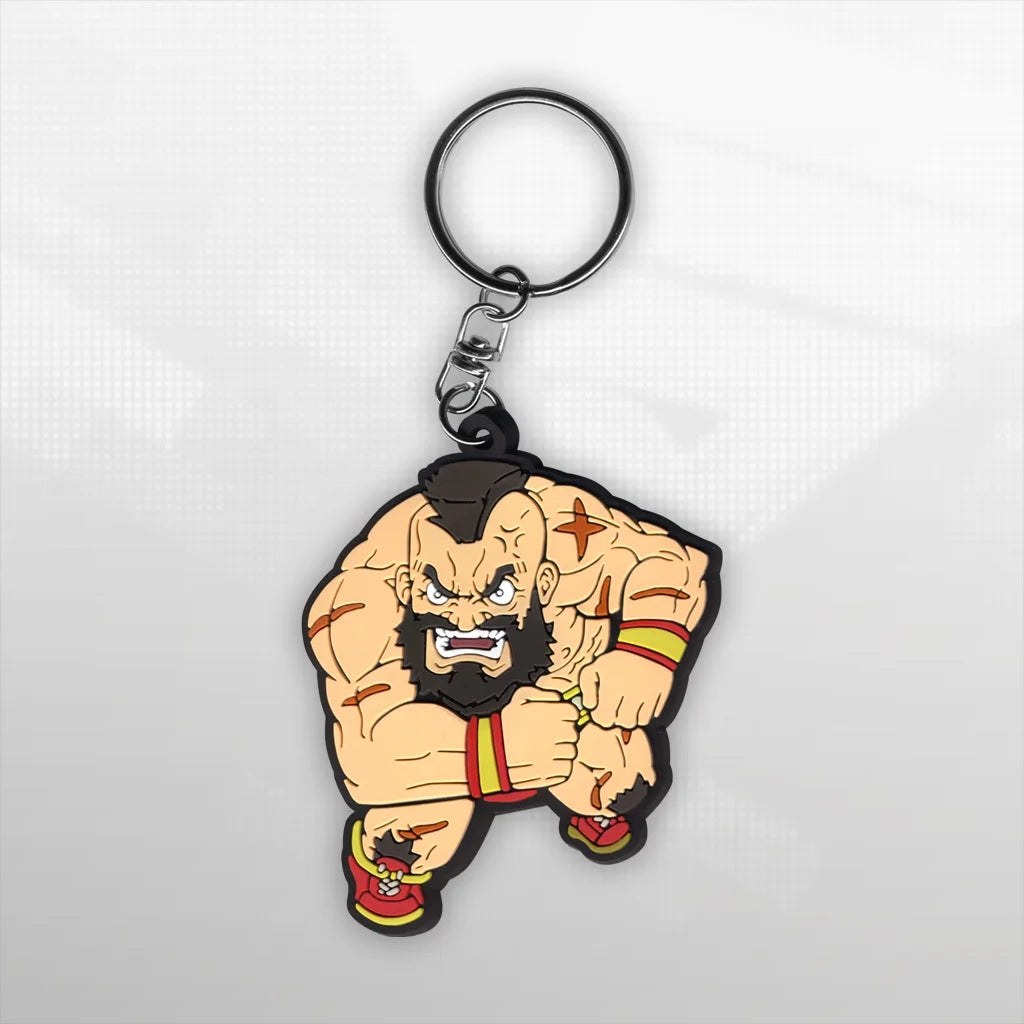 Street Fighter - Zangief Keychain - Eighty Sixed