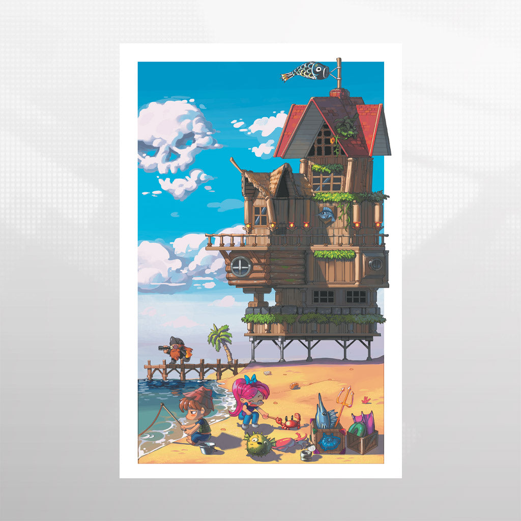Beach Day Poster