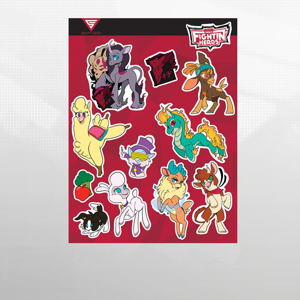 Stampede Sticker Sheet