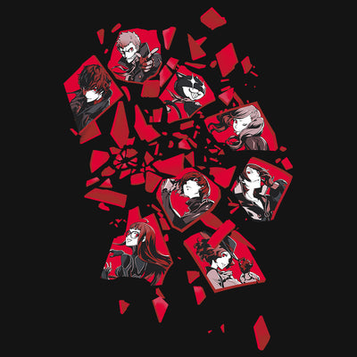 Persona 5 All Out Attack T-Shirt Design
