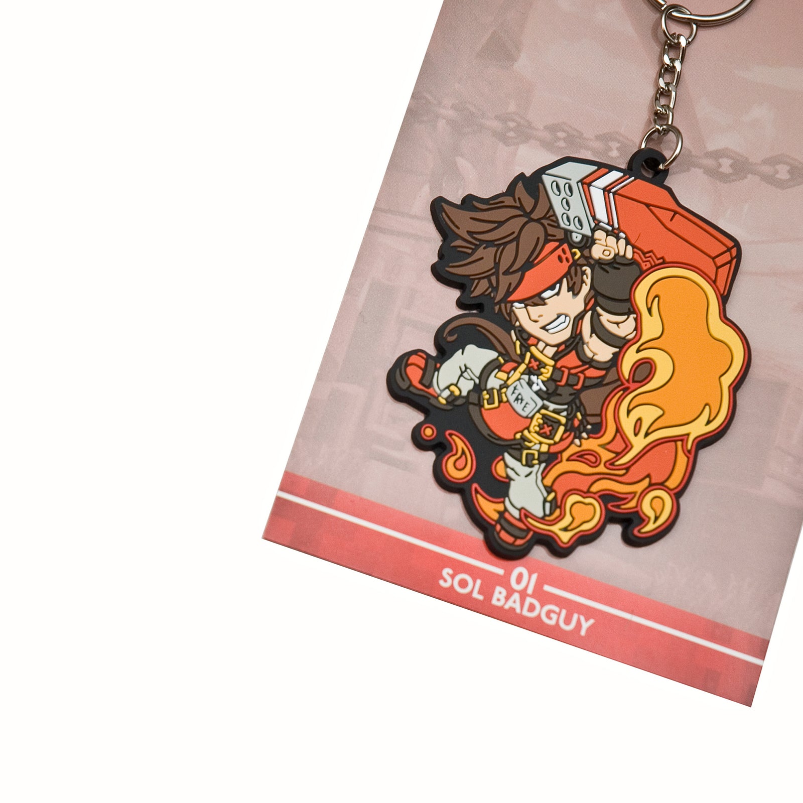 Guilty Gear Sol Badguy Keychain