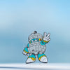 Mega Man Block Man Keychain by Eighty Sixed