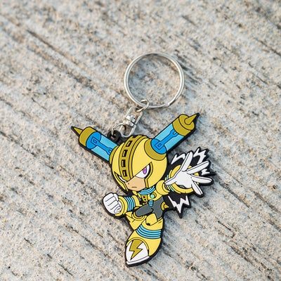 Mega Man Fuse Man Keychain