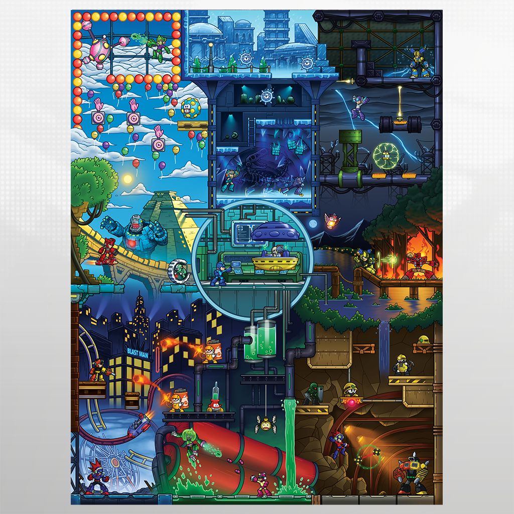 Mega Man 11 - Level Medley Poster