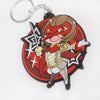 Persona 5 - Crow Keychain on a white background