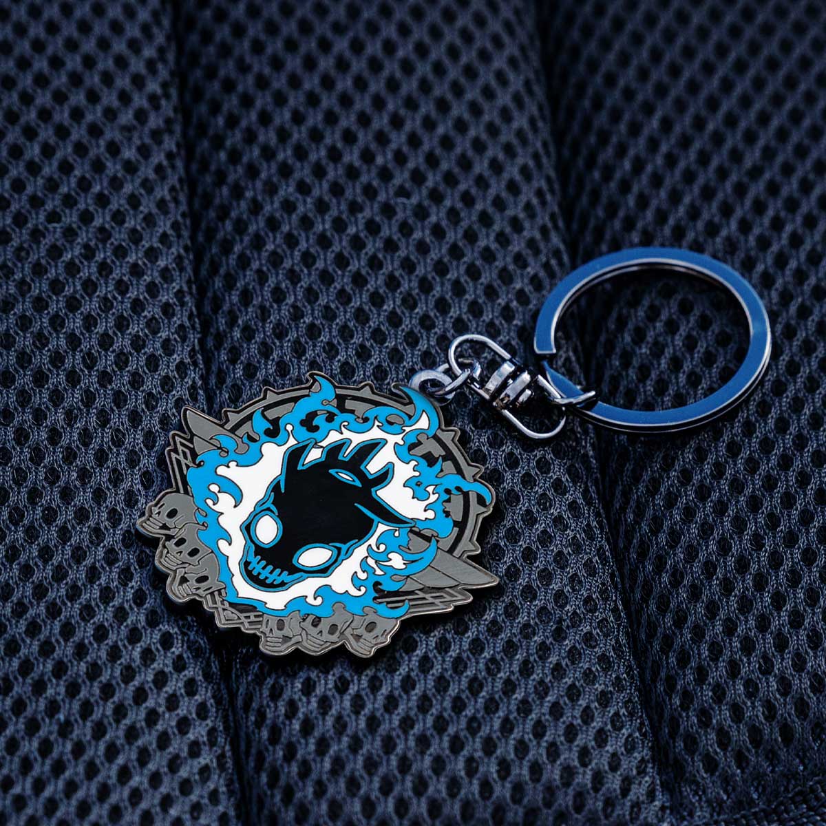 Skullgirls Skull Heart Metal Keychain by Eighty Sixed