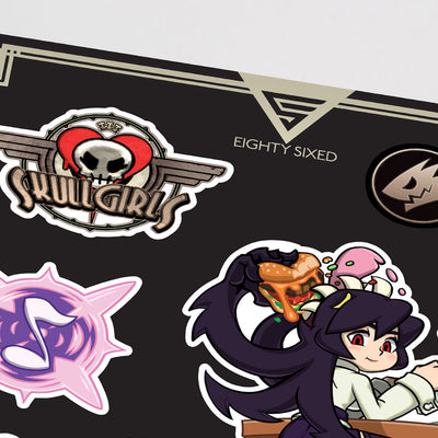 Skullgirls - Parasites Sticker Sheets