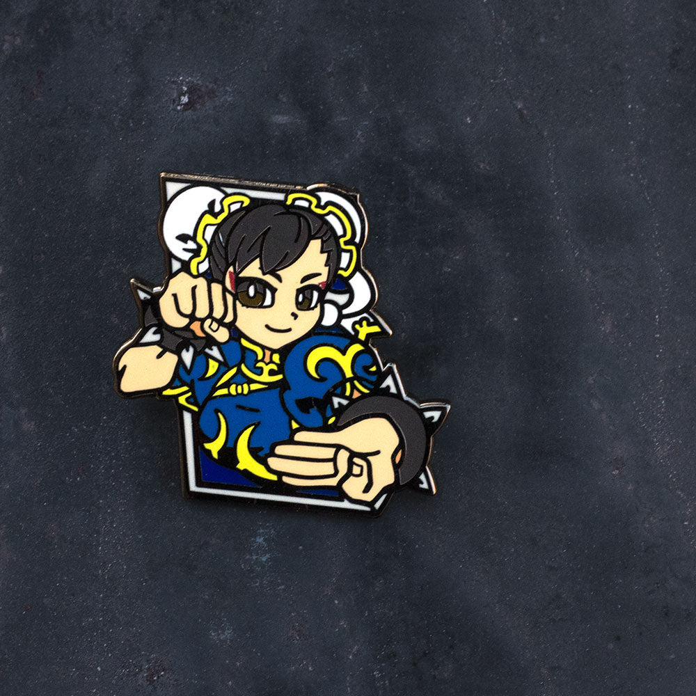 Chun Li Pin Set