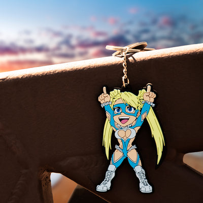 Street Fighter R. Mika Keychain