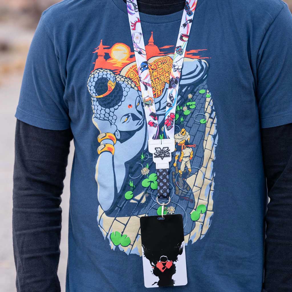 Street Fighter Reversible Lanyard